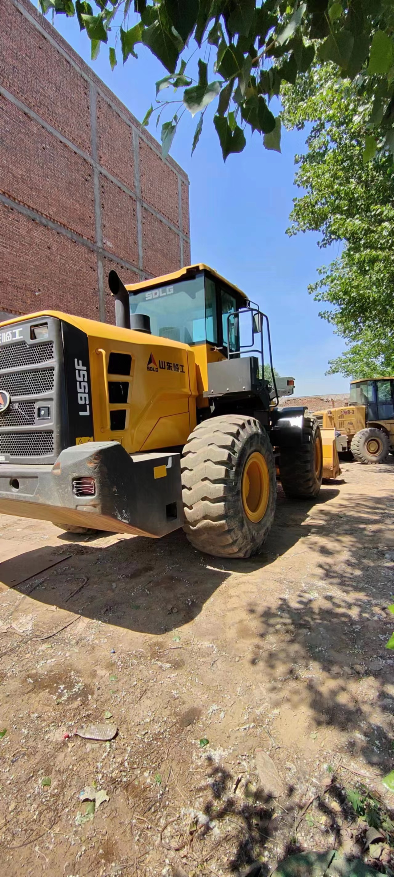  Used Second-Hand L955F Wheel Loader for Construction