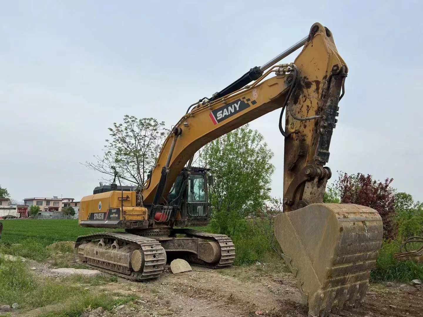 Used Second-Hand SY485H Digger Excavator