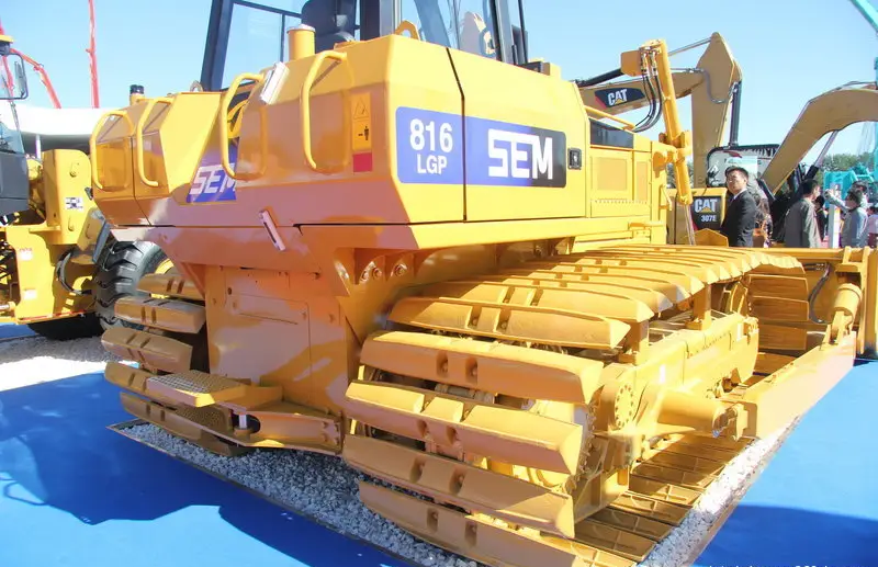 Used Second Hand Shangong Crawler Bulldozer Sem816 