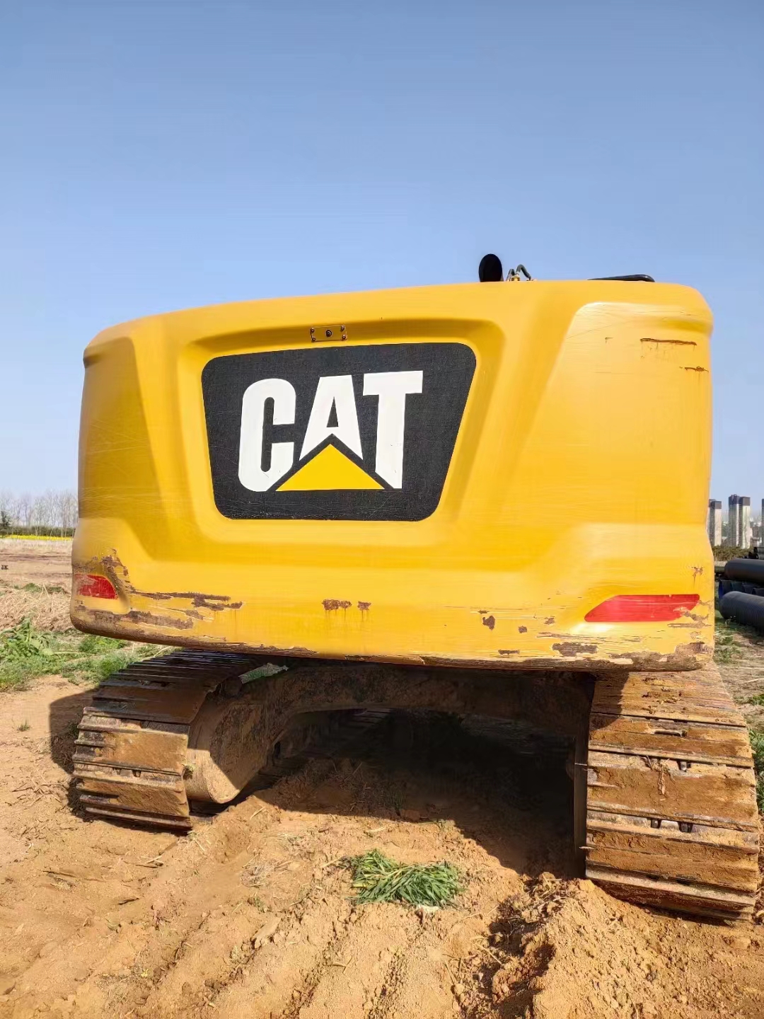 Used Second-Hand CAT320 323 Crawler Excavator 