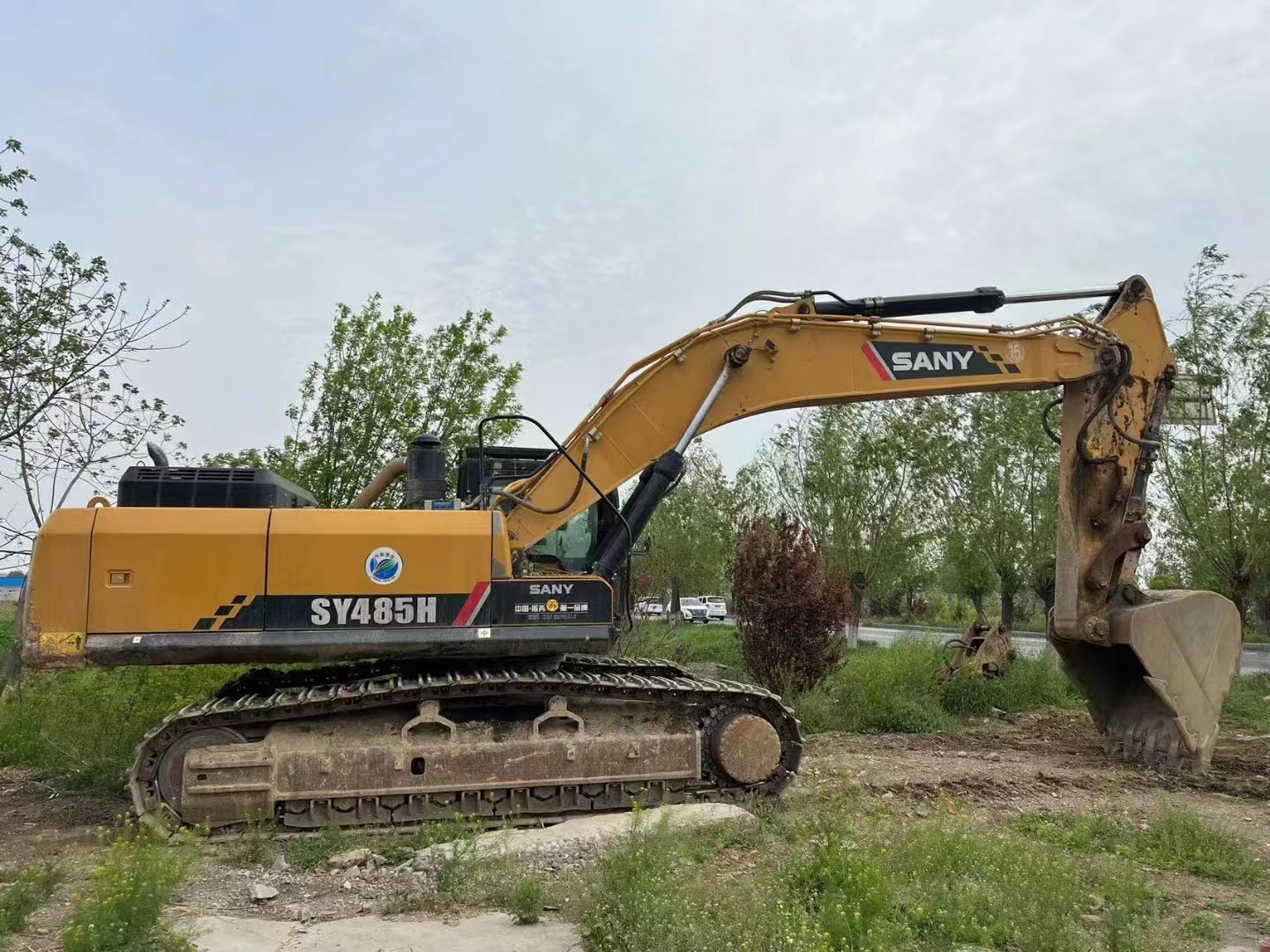 Used Second-Hand SY485H Digger Excavator