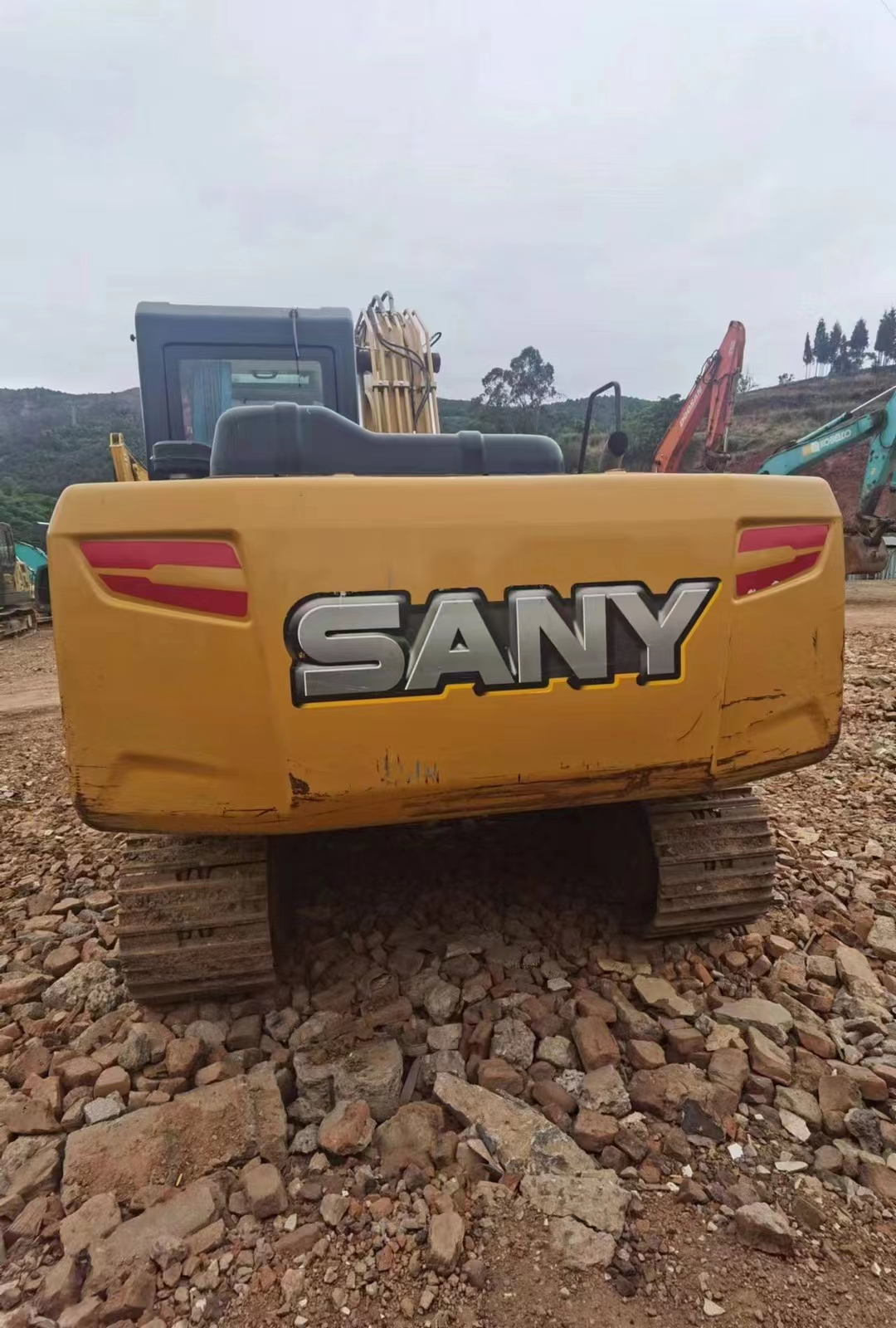 Used Second-Hand SY155C Excavator Crawler Excavator 