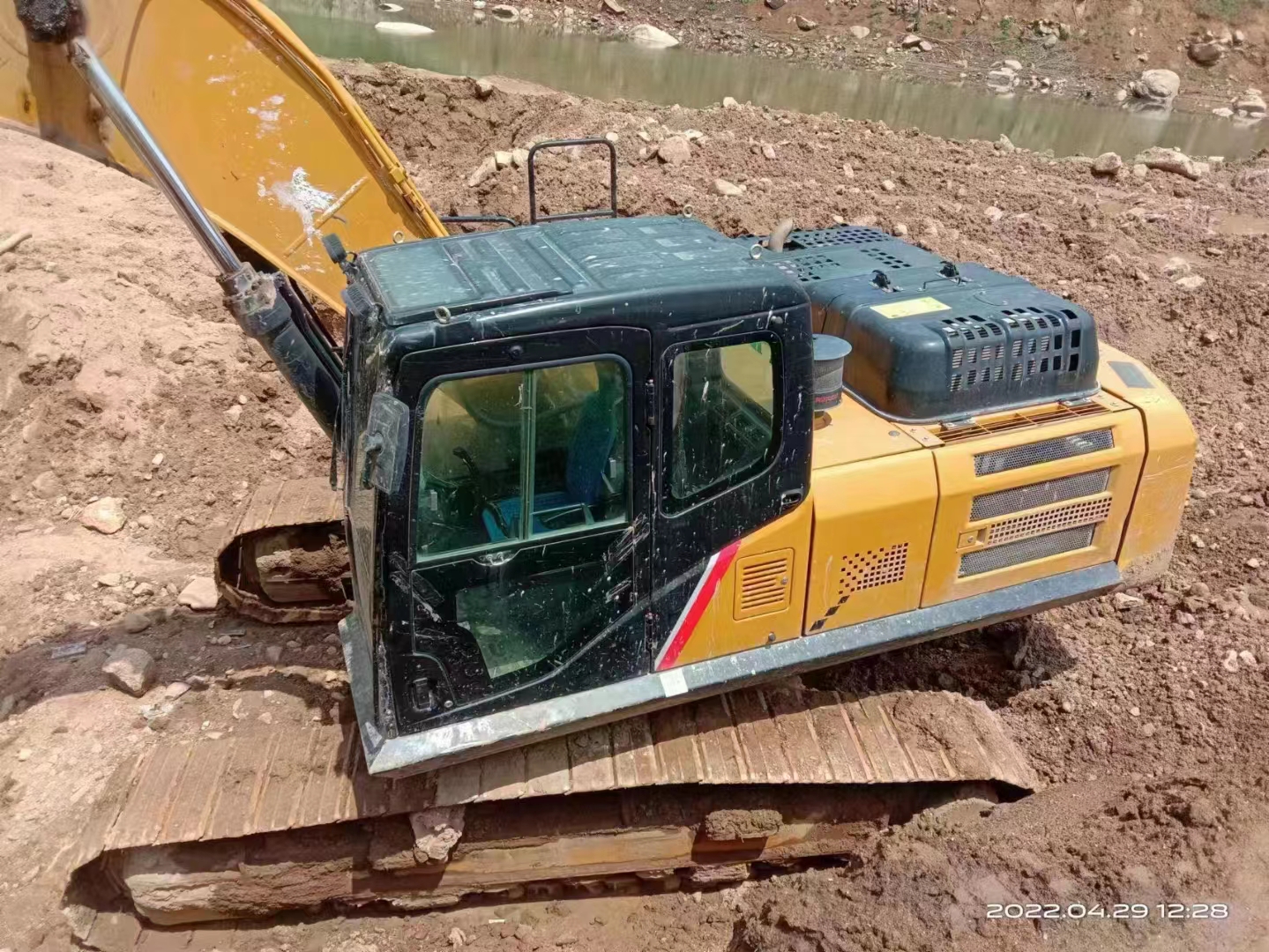 Used Second-Hand SY245H Crawler Large Excavator